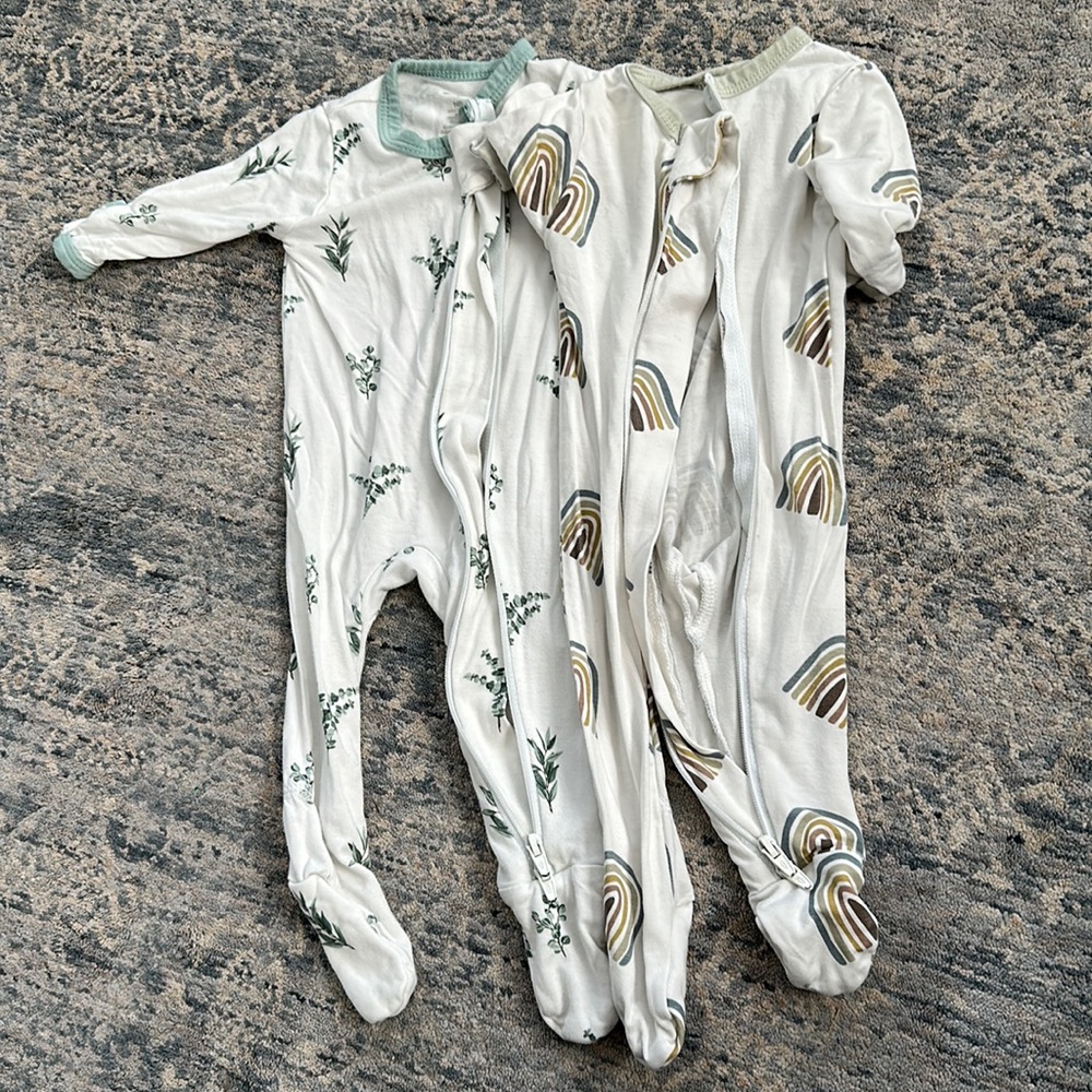 Kyte baby eucalyptus and rainbow sleepers